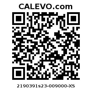 Calevo.com Preisschild 2190391s23-009000-XS