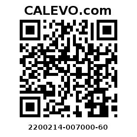 Calevo.com Preisschild 2200214-007000-60