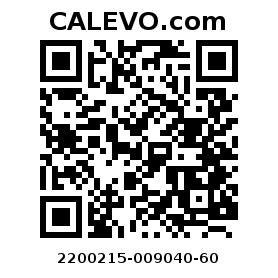 Calevo.com pricetag 2200215-009040-60
