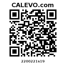 Calevo.com pricetag 2200221s19