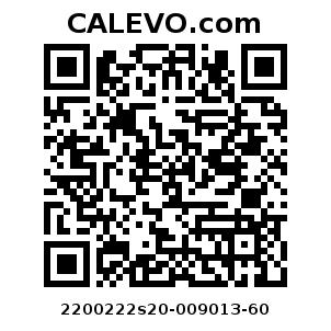 Calevo.com Preisschild 2200222s20-009013-60