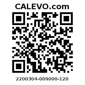 Calevo.com Preisschild 2200304-009000-120