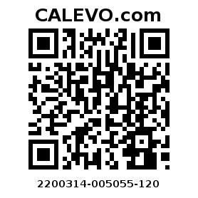 Calevo.com Preisschild 2200314-005055-120