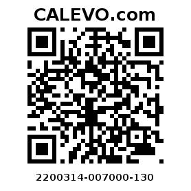 Calevo.com Preisschild 2200314-007000-130