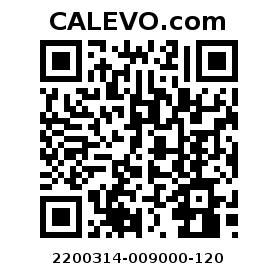 Calevo.com Preisschild 2200314-009000-120