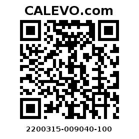 Calevo.com Preisschild 2200315-009040-100