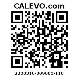 Calevo.com Preisschild 2200316-009000-110