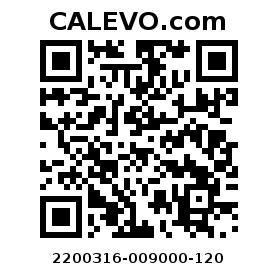 Calevo.com Preisschild 2200316-009000-120