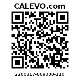 Calevo.com Preisschild 2200317-009000-120