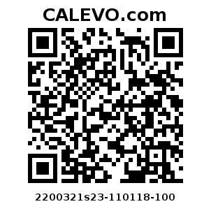 Calevo.com Preisschild 2200321s23-110118-100