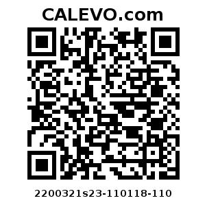 Calevo.com Preisschild 2200321s23-110118-110
