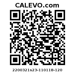 Calevo.com Preisschild 2200321s23-110118-120