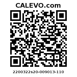 Calevo.com pricetag 2200322s20-009013-110