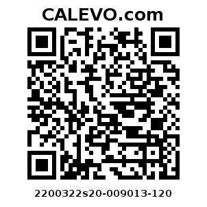 Calevo.com Preisschild 2200322s20-009013-120