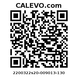Calevo.com pricetag 2200322s20-009013-130