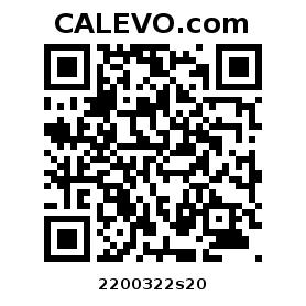 Calevo.com Preisschild 2200322s20
