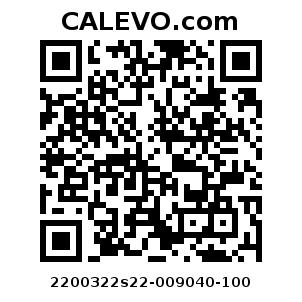 Calevo.com Preisschild 2200322s22-009040-100
