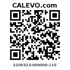 Calevo.com pricetag 2200323-009000-110