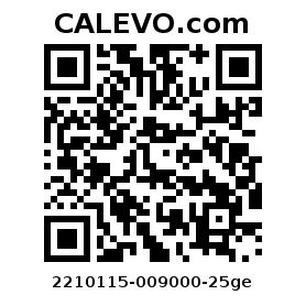 Calevo.com Preisschild 2210115-009000-25ge
