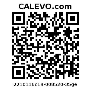 Calevo.com Preisschild 2210116c19-008520-35ge