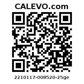 Calevo.com Preisschild 2210117-008520-25ge