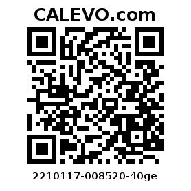 Calevo.com Preisschild 2210117-008520-40ge