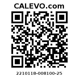 Calevo.com pricetag 2210118-008100-25