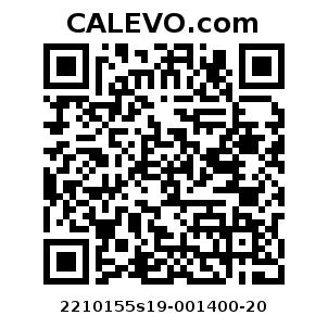 Calevo.com Preisschild 2210155s19-001400-20