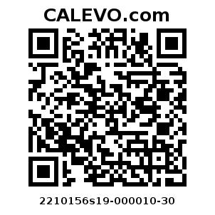Calevo.com Preisschild 2210156s19-000010-30