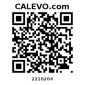 Calevo.com pricetag 2210204