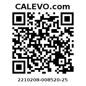 Calevo.com pricetag 2210208-008520-25