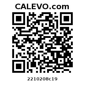 Calevo.com Preisschild 2210208c19