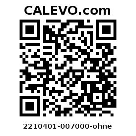 Calevo.com Preisschild 2210401-007000-ohne