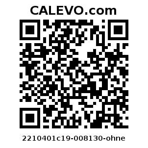 Calevo.com Preisschild 2210401c19-008130-ohne