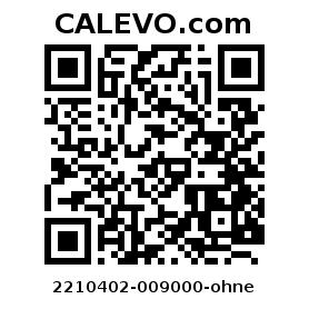 Calevo.com Preisschild 2210402-009000-ohne
