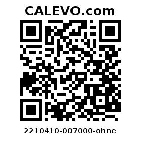 Calevo.com Preisschild 2210410-007000-ohne