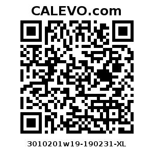 Calevo.com Preisschild 3010201w19-190231-XL