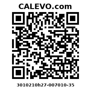 Calevo.com Preisschild 3010210h27-007010-35