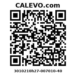 Calevo.com Preisschild 3010210h27-007010-40