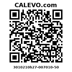 Calevo.com Preisschild 3010210h27-007010-50