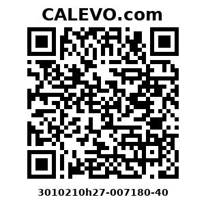 Calevo.com Preisschild 3010210h27-007180-40