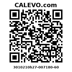 Calevo.com Preisschild 3010210h27-007180-60