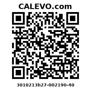 Calevo.com Preisschild 3010213h27-002190-40