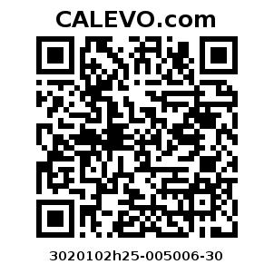 Calevo.com Preisschild 3020102h25-005006-30