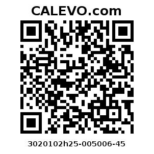 Calevo.com Preisschild 3020102h25-005006-45