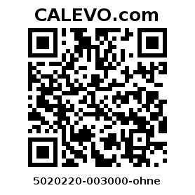 Calevo.com Preisschild 5020220-003000-ohne