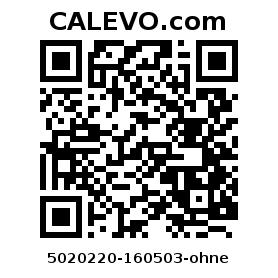Calevo.com Preisschild 5020220-160503-ohne