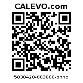 Calevo.com Preisschild 5030420-003000-ohne