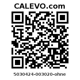 Calevo.com Preisschild 5030424-003020-ohne