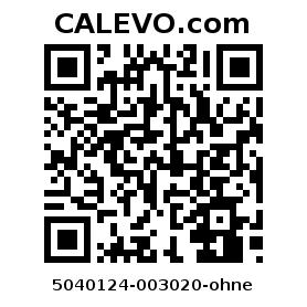 Calevo.com Preisschild 5040124-003020-ohne